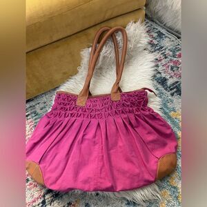 Jasper & Jeera Oversized Canvas Handbag for Anthropologie
